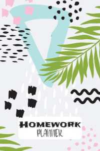 Homework Planner : Assignment Planner for Student Daily Tracker, Schedule Organizer, Reminder and Study Planner for School and College Perfect Gift v2