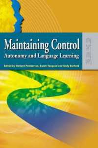 Maintaining Control - Autonomy and Language Learning