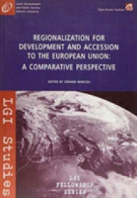 Regionalization for Development and Accession to the European Union : A Comparative Perspective
