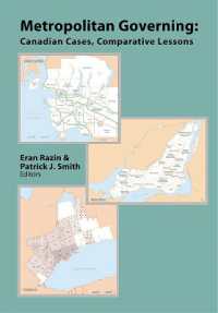 Metropolitan Governing : Canadian Cases, Comparative Lessons