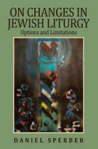 On Changes in Jewish Liturgy : Options and Limitations