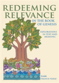 Redeeming Relevance in the Book of Genesis : Explorations in Text and Meaning