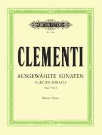 Selected Sonatas for Piano : Opp. 2 No. 1, 12 No. 1, 25 Nos. 5-6, 34 No. 1, 33 Nos. 1-2 (Edition Peters) 〈1〉