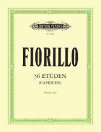 36 Etüden (Capricen) für Violine （2001. 52 S. 303 mm）