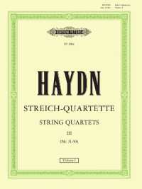 String Quartets Volume 3 : F&uuml;r 2 Violinen, Viola und Violoncello. Quartette Nr.31-50. Opus 9/1, 3, 4-6, op.17/1-4, 6, op.42, 50/1-5, 55/1-3, op.64/1