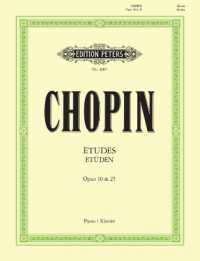 Etüden op.10, op.25 und 3 Etüden ohne Opuszahl, Klavier （2001. 124 S. Noten m. Fingersätzen. 303 mm）