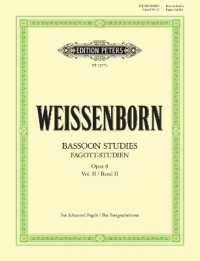 Fagott-Studien, Heft 2: für Fortgeschrittene op. 8 (Deutsch / Englisch) （2001. 44 S. 303 mm）