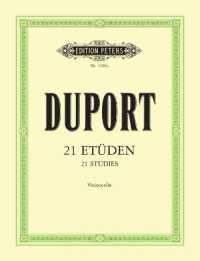 21 Etüden für Violoncello （2001. 72 S. 303 mm）