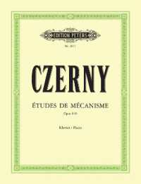 Études de Mécanisme op. 849, für Klavier : Vorschule zur Schule der Geläufigkeit （2001. 56 S. 303 mm）