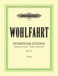 40 Elementar-Etüden für Violine solo op. 54 （2001. 28 S. 303 mm）