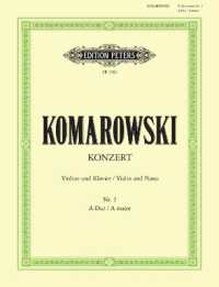 Konzert Nr. 2 A-Dur : Violine und Klavier （2001. 28 S. 303 mm）