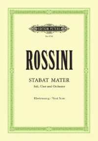 Stabat Mater für 4 Solostimmen, gemischten Chor und Orchester (Grüne Reihe Edition Peters) （2001. 144 S. 272 mm）