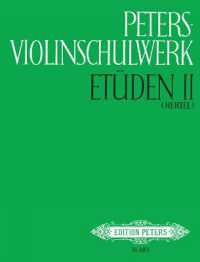 Peters Violin School Vol.2 Bd.2 (Peters-Violinschulwerk: Etüden .2) （2001. 144 S. 303 mm）