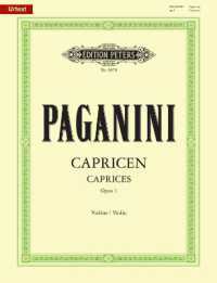 24 Capricen für Violine solo op. 1 （2001. 64 S. 303 mm）
