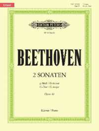 2 Sonaten für Klavier g-Moll u. G-Dur op.49 Nr.1-2 : Urtext （2012. 15 S. Noten. 30,5 cm）