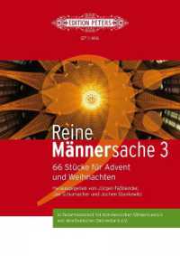 Reine Männersache, Männerchor Bd.3 : 66 Stücke für Advent und Weihnachten （2014. 180 S. Noten. 29,7 cm）