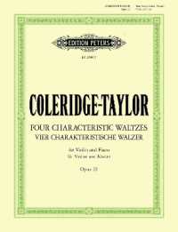 Four Characteristic Waltzes Op. 22