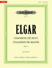 Chanson de matin; Chanson de nuit, Op. 15