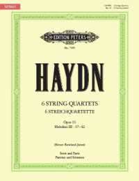 6 String Quartets Op.33 (Full Score & Parts)