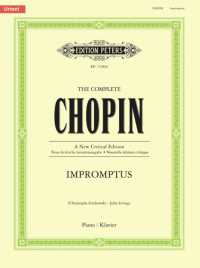 Impromptus, Klavier : Urtext (The complete Chopin, Neue kritische Gesamtausgabe Bd.6) （2010. Noten. 30,5 cm）