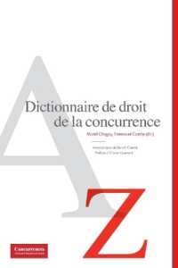 DICTIONNAIRE DE DROIT DE LA CONCURRENCE