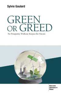Green or Greed : No Prosperity without Respect for Nature