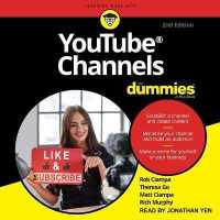 Youtube Channels for Dummies : 2nd Edition （Library）