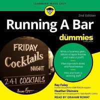Running a Bar for Dummies (For Dummies Series Lib/e) （Library）