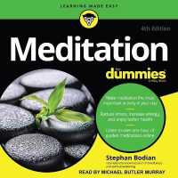 Meditation for Dummies (For Dummies Series Lib/e) （Library）