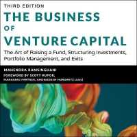 The Business of Venture Capital Lib/E : The Art of Raising a Fund, Structuring Investments, Portfolio Management, and Exits, 3rd Edition （Library）