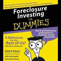 Foreclosure Investing for Dummies