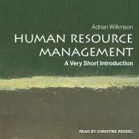Human Resource Management : A Very Short Introduction
