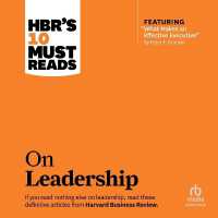 Hbr's 10 Must Reads on Leadership (with Featured Article What Makes an Effective Executive, by Peter F. Drucker) (Hbr's 10 Must Reads)