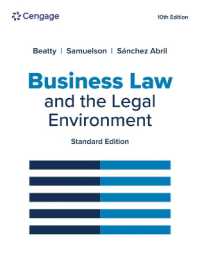 Business Law and the Legal Environment, Standard Edition （10TH）