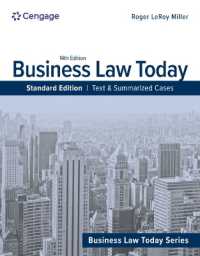 Business Law Today, Standard : Text & Summarized Cases （14TH）