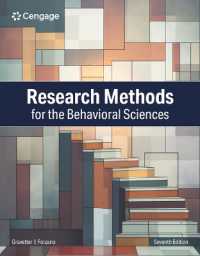 Research Methods for the Behavioral Sciences （7TH）
