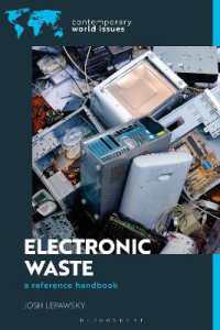 電子廃棄物：レファレンス・ハンドブック<br>Electronic Waste : A Reference Handbook (Contemporary World Issues)