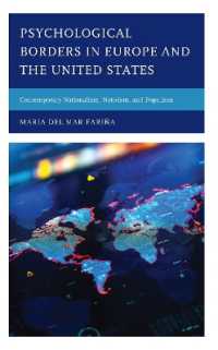 Psychological Borders in Europe and the United States : Contemporary Nationalism, Nativism, and Populism
