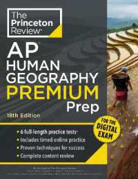 Princeton Review AP Human Geography Premium Prep, 18th Edition : 6 Practice Tests + Digital Practice Online + Content Review (College Test Preparation)