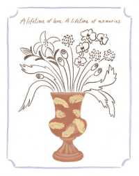 Love Muchly Greeting Cards: Sympathy - a Lifetime of Love (Pack of 6) (Love Muchly)