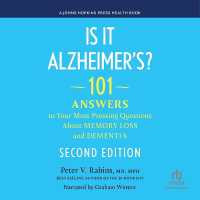Is It Alzheimer's 2nd Edition : 101 Answers to Your Most Pressing Questions about Memory Loss and Dementia (Johns Hopkins Press Health Books (Paperback))