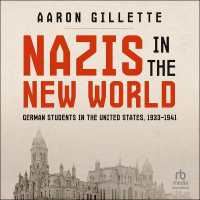Nazis in the New World : German Students in the United States, 1933-1941