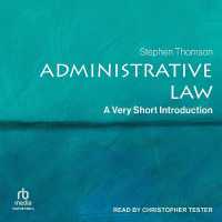 Administrative Law : A Very Short Introduction