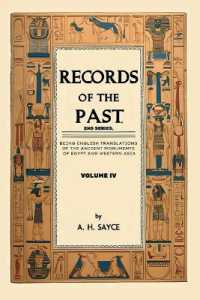 Records of the Past, 2nd Series, Volume IV : Being English translations of the ancient monuments of Egypt and Western Asia