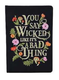 Wicked Embroidered Journal (Wicked)