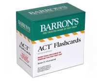 ACT Flashcards, Sixth Edition: Up-To-Date Review (Barron's Act Prep) （6TH）