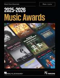 2025-2026 Music Awards - Sheet Music Essentials for Piano + Lyrics