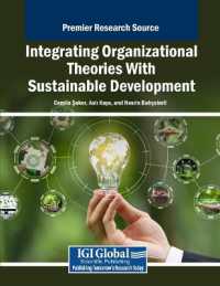 Integrating Organizational Theories with Sustainable Development