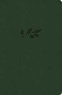 CSB Giant Print Single-Column Bible, Olive Leathertouch