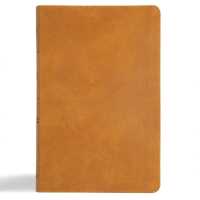 CSB Thinline Bible, Digital Study Edition, Camel Suedesoft Leathertouch （Digital Study）